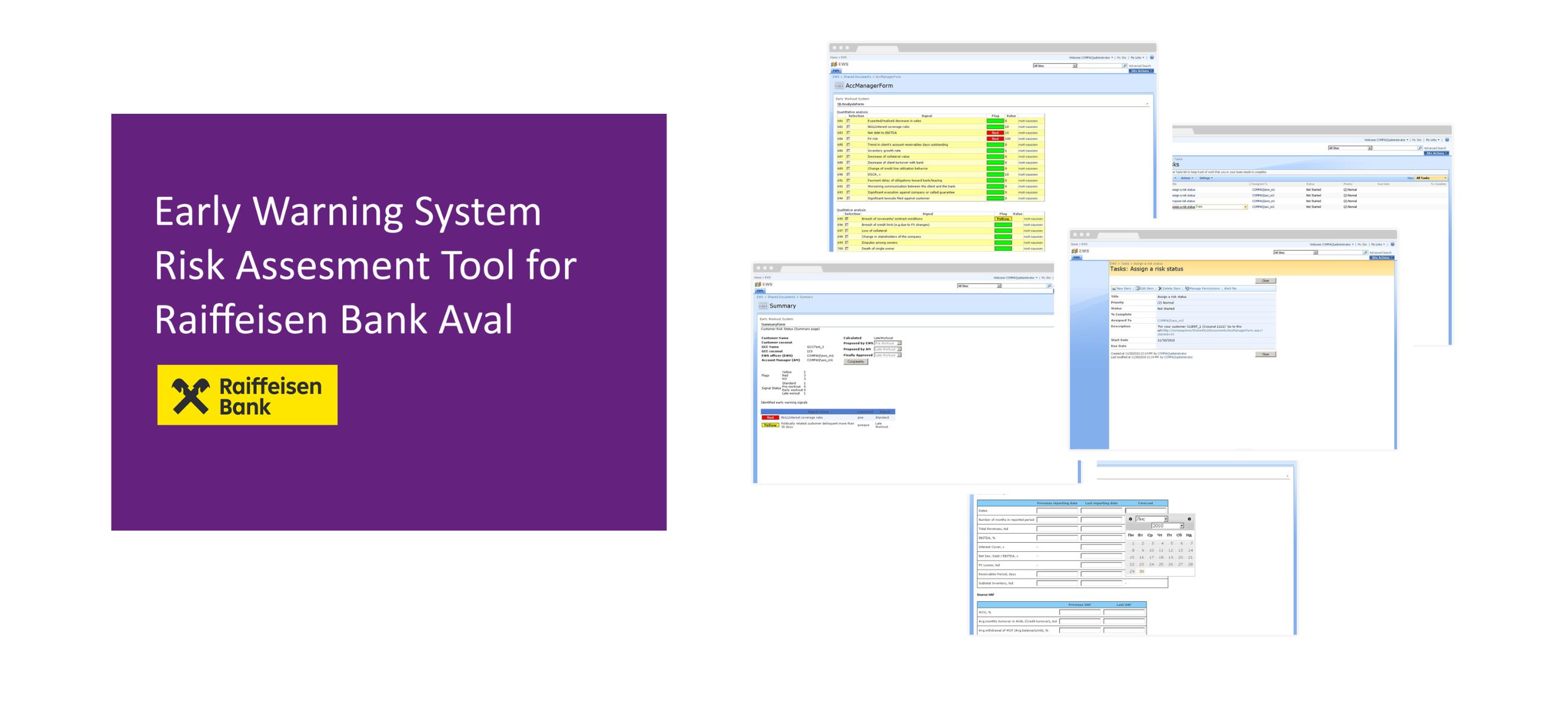 Risk Assessment Tool for Raiffeisen Bank Aval