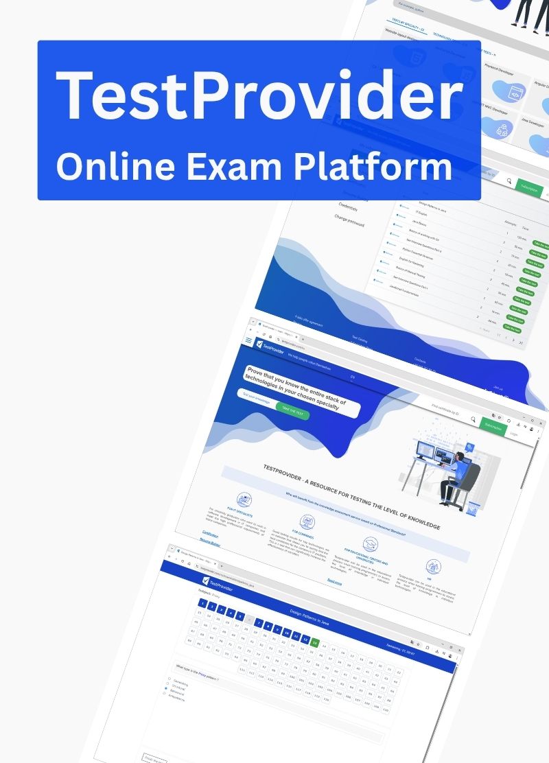 Online Exam Platform for IT Certification